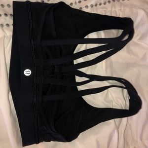 Black Lululemon sports bra!